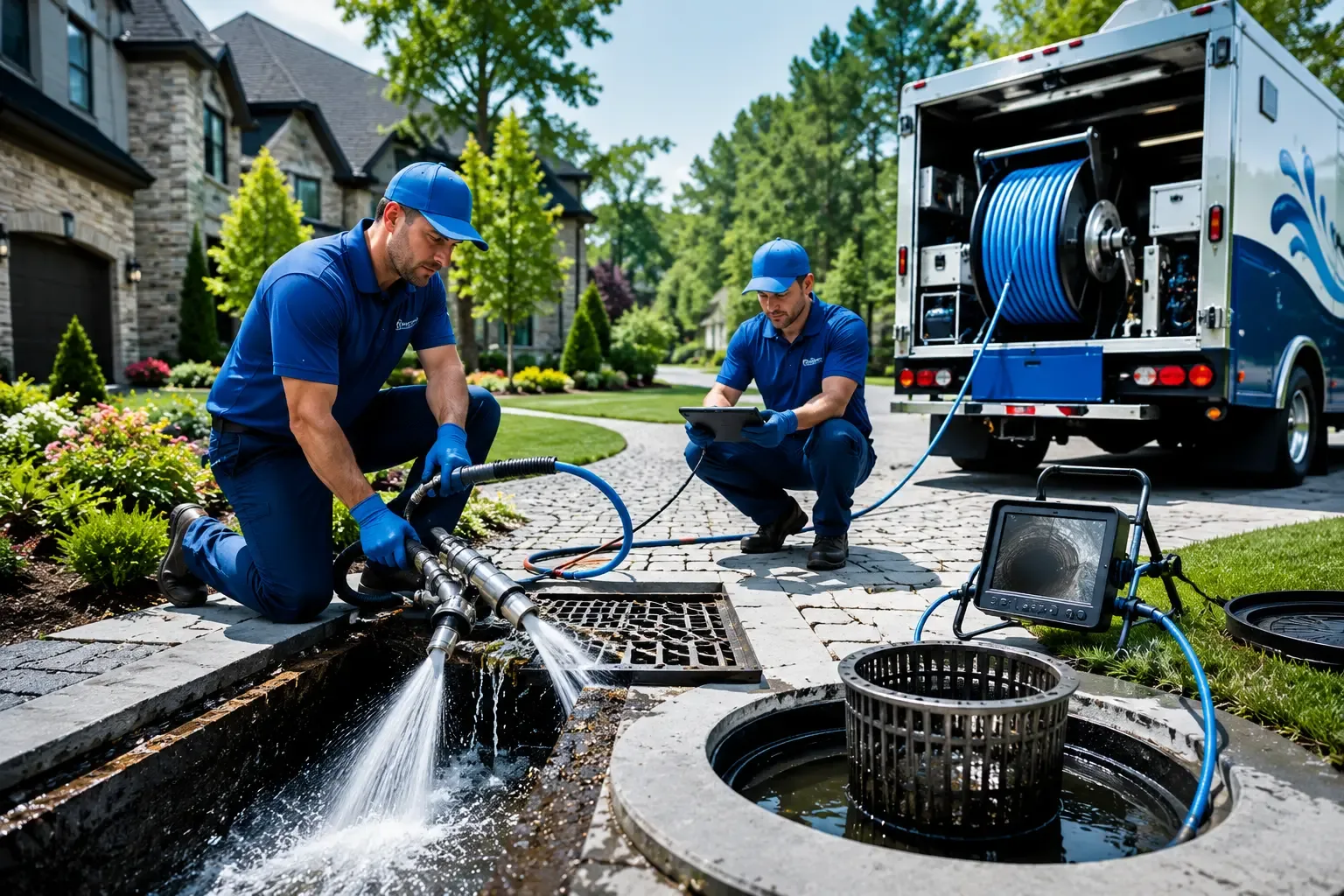 Local outdoor drain cleaning professionals in Keyesport, IL